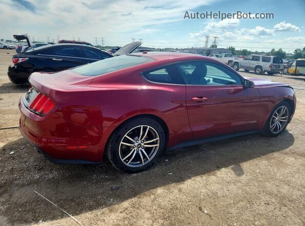 1FA6P8TH3G5288721 2016 FORD MUSTANG Burgundy Задня права чверть