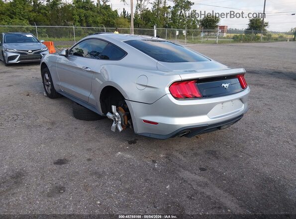1FA6P8TH3J5102361 2018 FORD MUSTANG Silver Հետևի ձախ