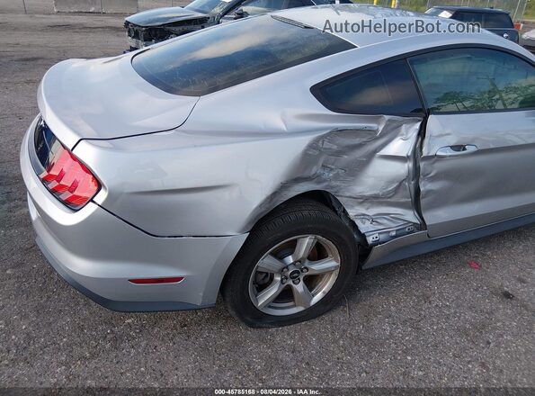 1FA6P8TH3J5102361 2018 FORD MUSTANG Silver Դիմացի տեսք