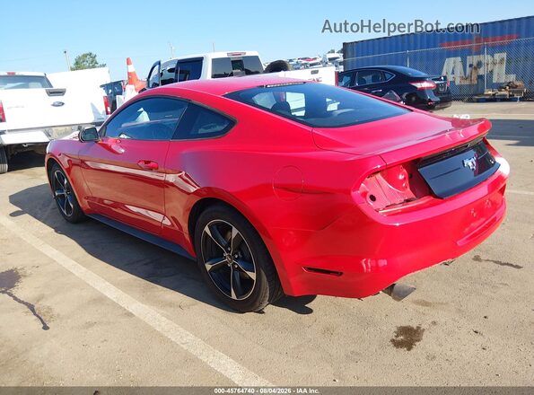 1FA6P8TH3J5106829 2018 FORD MUSTANG Red უკანა მარცხენა