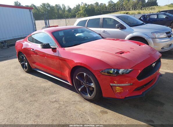 1FA6P8TH3J5106829 2018 FORD MUSTANG Red წინა ხედი