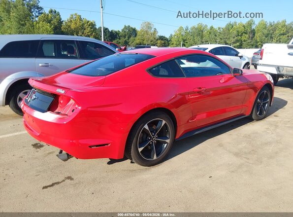1FA6P8TH3J5106829 2018 FORD MUSTANG Red უკანა მარჯვენა