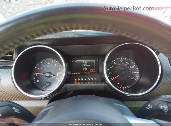 1FA6P8TH3J5106829 2018 FORD MUSTANG Red უკანა სავარძლების ხედი