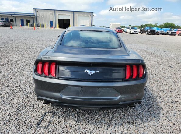 1FA6P8TH3J5120889 2018 FORD MUSTANG Серый Вид сзади