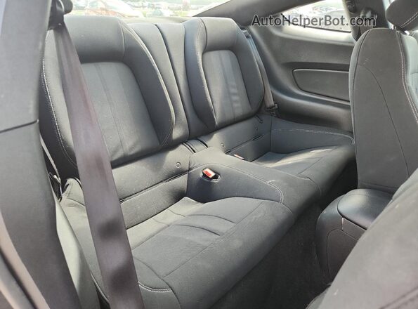 1FA6P8TH3J5120889 2018 FORD MUSTANG Серый Вид задних сидений