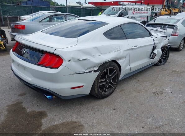 1FA6P8TH3J5163791 2018 FORD MUSTANG White უკანა მარჯვენა