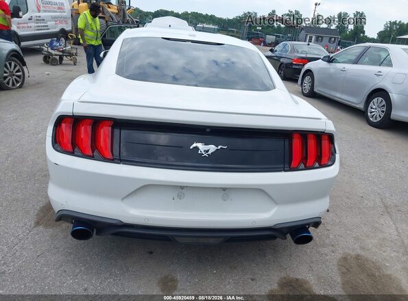 1FA6P8TH3J5163791 2018 FORD MUSTANG White 