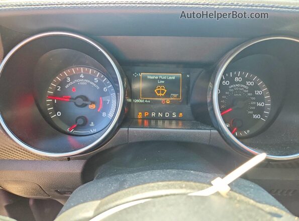 1FA6P8TH3K5116262 2019 FORD MUSTANG Black Vista del cuadro de instrumentos