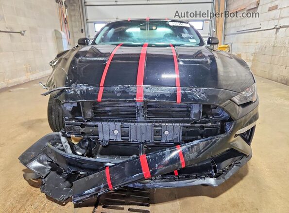 1FA6P8TH3K5116262 2019 FORD MUSTANG Black Vista frontal
