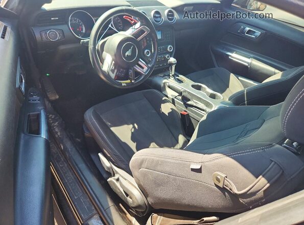 1FA6P8TH3K5116262 2019 FORD MUSTANG Black Vista del salpicadero