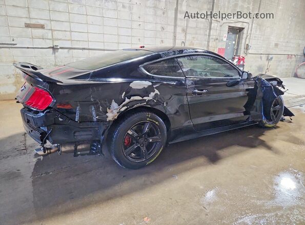 1FA6P8TH3K5116262 2019 FORD MUSTANG Black Trasero derecho