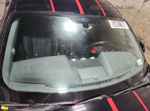 1FA6P8TH3K5116262 2019 FORD MUSTANG Black Vista interior de 360 grados
