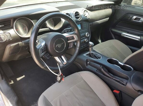 1FA6P8TH3L5183333 2020 FORD MUSTANG Blue წინა პანელის ხედი