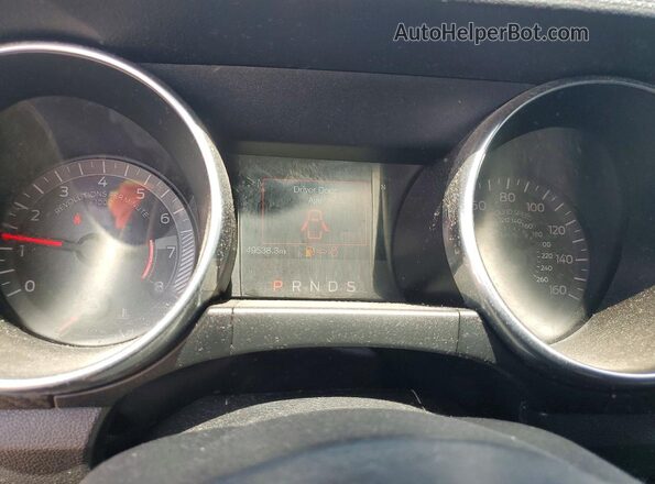 1FA6P8TH3L5183333 2020 FORD MUSTANG Blue ხელსაწყოთა პანელის ხედი