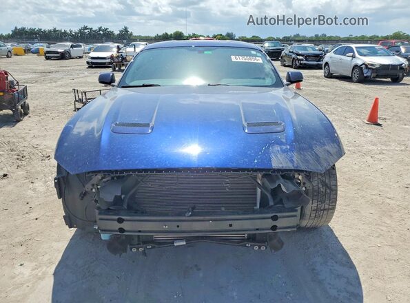 1FA6P8TH3L5183333 2020 FORD MUSTANG Blue წინა ხედი