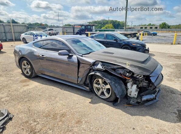 1FA6P8TH3M5110562 2021 FORD MUSTANG Gray Առջևի աջ
