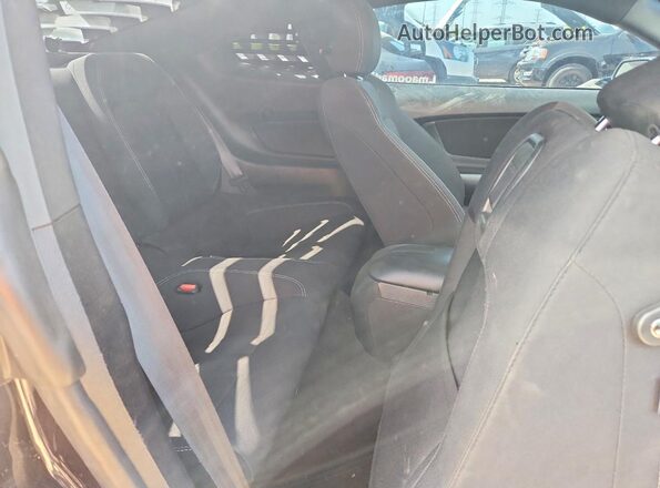 1FA6P8TH3N5134670 2022 FORD MUSTANG Black Vista de los asientos traseros