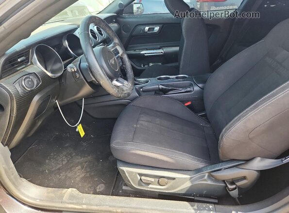 1FA6P8TH3N5134670 2022 FORD MUSTANG Black Vista interior delantera