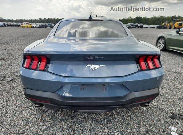 1FA6P8TH3R5111590 2024 FORD MUSTANG Blue Widok z tyłu