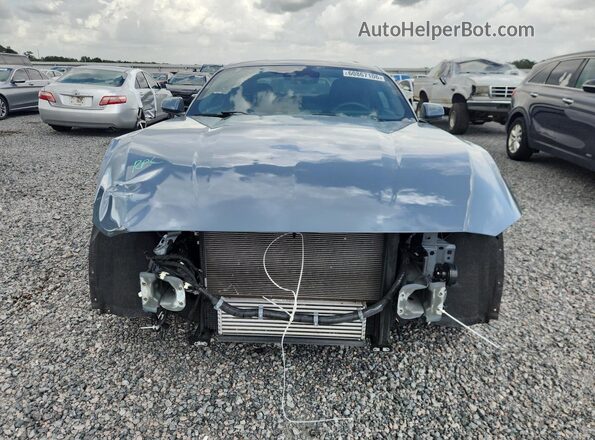 1FA6P8TH3R5111590 2024 FORD MUSTANG Blue Widok z przodu