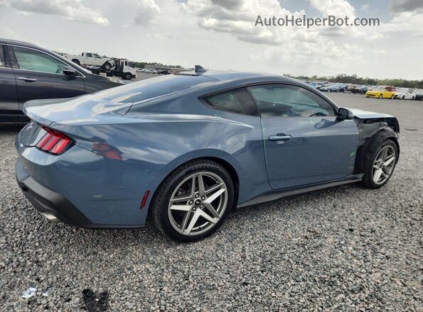 1FA6P8TH3R5111590 2024 FORD MUSTANG Blue Tył prawy