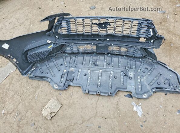 1FA6P8TH3R5119365 2024 FORD MUSTANG Black Widok komory silnika