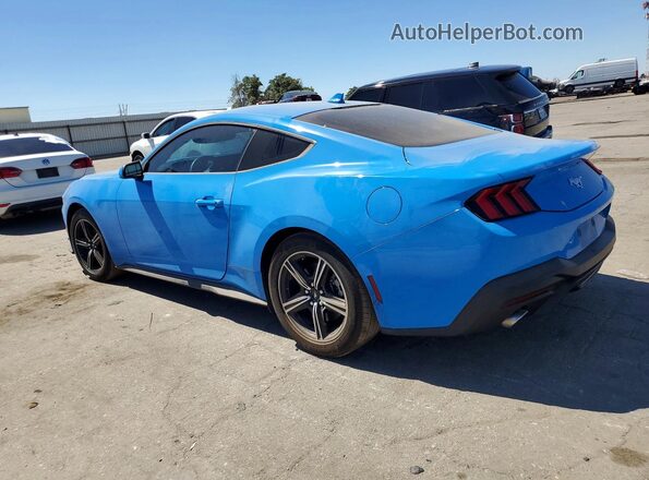 1FA6P8TH3R5136909 2024 FORD MUSTANG Blue Հետևի ձախ
