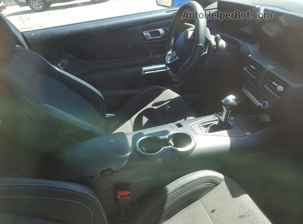 1FA6P8TH3R5136909 2024 FORD MUSTANG Blue Առջևի վահանակի տեսք