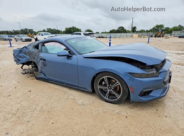 1FA6P8TH3S5115239 2025 FORD MUSTANG Blue Առջևի աջ