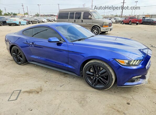 1FA6P8TH4G5226065 2016 FORD MUSTANG Blue Передня права чверть