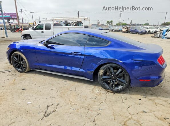 1FA6P8TH4G5226065 2016 FORD MUSTANG Blue Задня ліва чверть