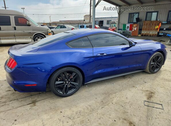 1FA6P8TH4G5226065 2016 FORD MUSTANG Blue Задня права чверть