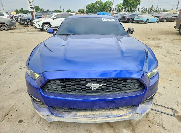1FA6P8TH4G5226065 2016 FORD MUSTANG Blue Вид спереду
