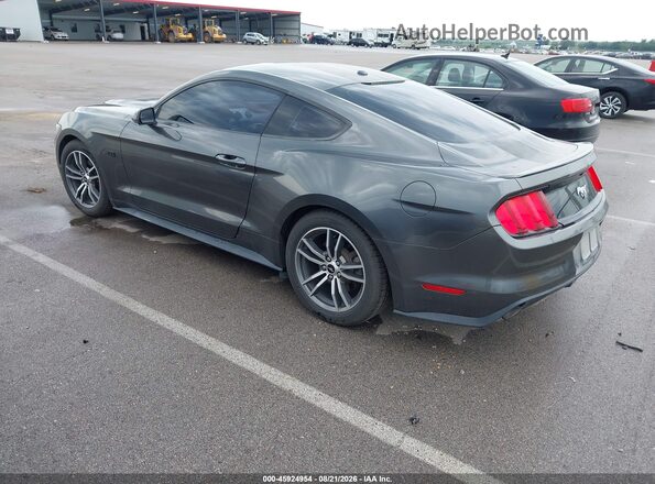 1FA6P8TH4G5227152 2016 FORD MUSTANG Gray Rear left