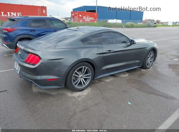 1FA6P8TH4G5227152 2016 FORD MUSTANG Gray Rear right