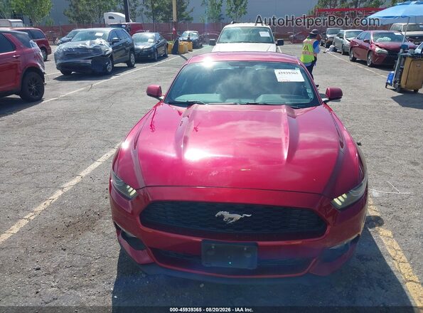 1FA6P8TH4G5261172 2016 FORD MUSTANG Red Vista frontal