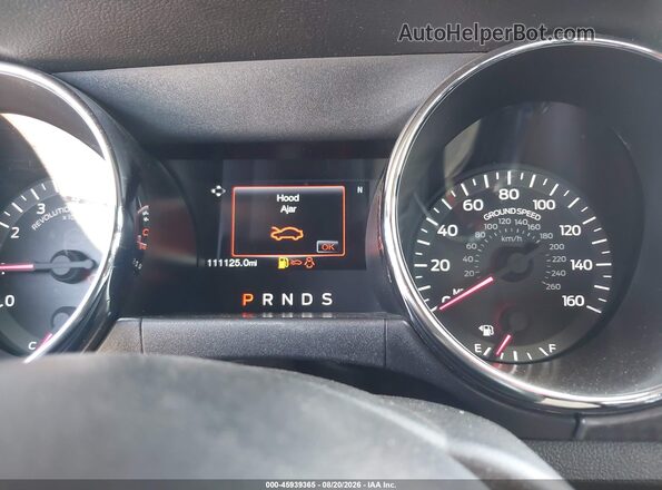 1FA6P8TH4G5261172 2016 FORD MUSTANG Red Vista de los asientos traseros