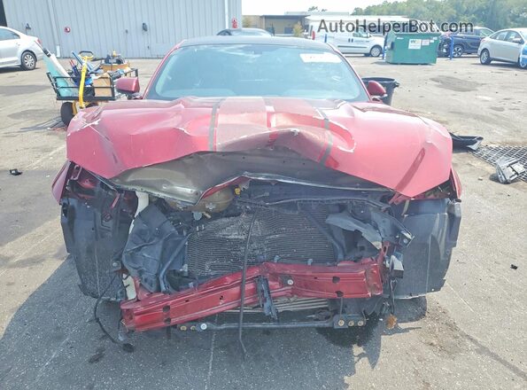 1FA6P8TH4G5275587 2016 FORD MUSTANG Red Front view