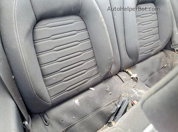 1FA6P8TH4H5219487 2017 FORD MUSTANG Black Vista de los asientos traseros