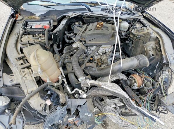 1FA6P8TH4H5219487 2017 FORD MUSTANG Black Vista interior trasera