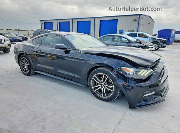 1FA6P8TH4H5278703 2017 FORD MUSTANG Black Передня права чверть