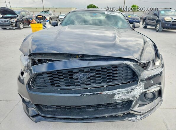 1FA6P8TH4H5278703 2017 FORD MUSTANG Black Вид спереду