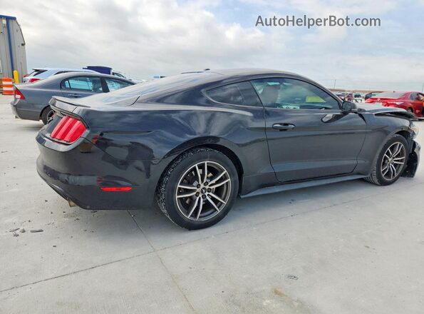 1FA6P8TH4H5278703 2017 FORD MUSTANG Black Задня права чверть