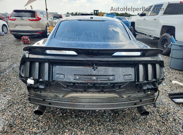 1FA6P8TH4H5310274 2017 FORD MUSTANG Черный Вид сзади