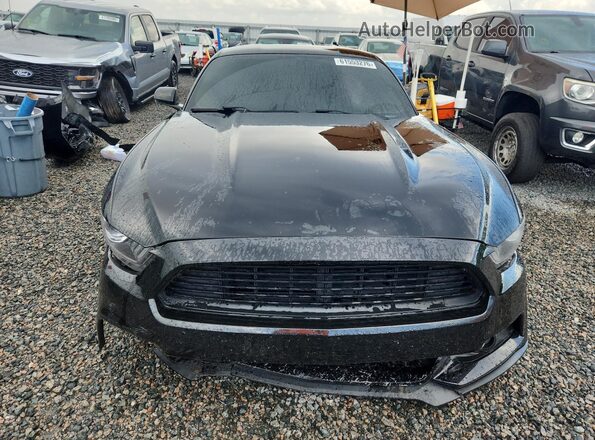 1FA6P8TH4H5310274 2017 FORD MUSTANG Черный Вид спереди
