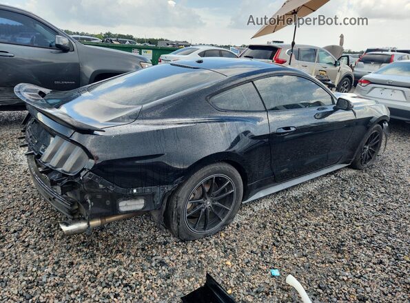 1FA6P8TH4H5310274 2017 FORD MUSTANG Черный Задняя правая четверть