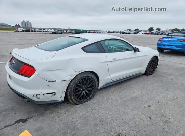 1FA6P8TH4J5107004 2018 FORD MUSTANG White Tył prawy