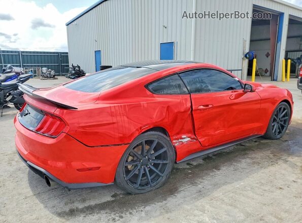 1FA6P8TH4J5137409 2018 FORD MUSTANG Red Tył prawy
