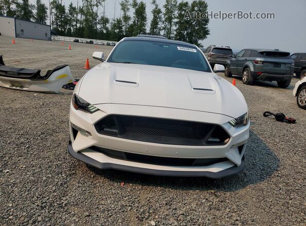 1FA6P8TH4J5145218 2018 FORD MUSTANG White Vista frontal