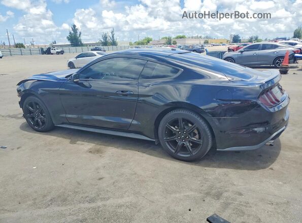 1FA6P8TH4J5174640 2018 FORD MUSTANG Black Rear left